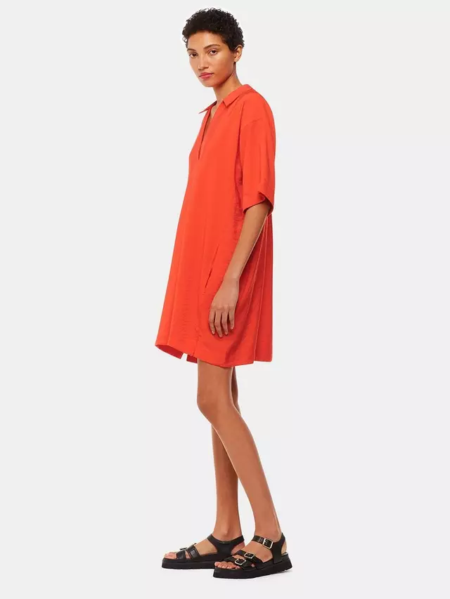 

Платье Whistles Melanie Oversized Mini, красный