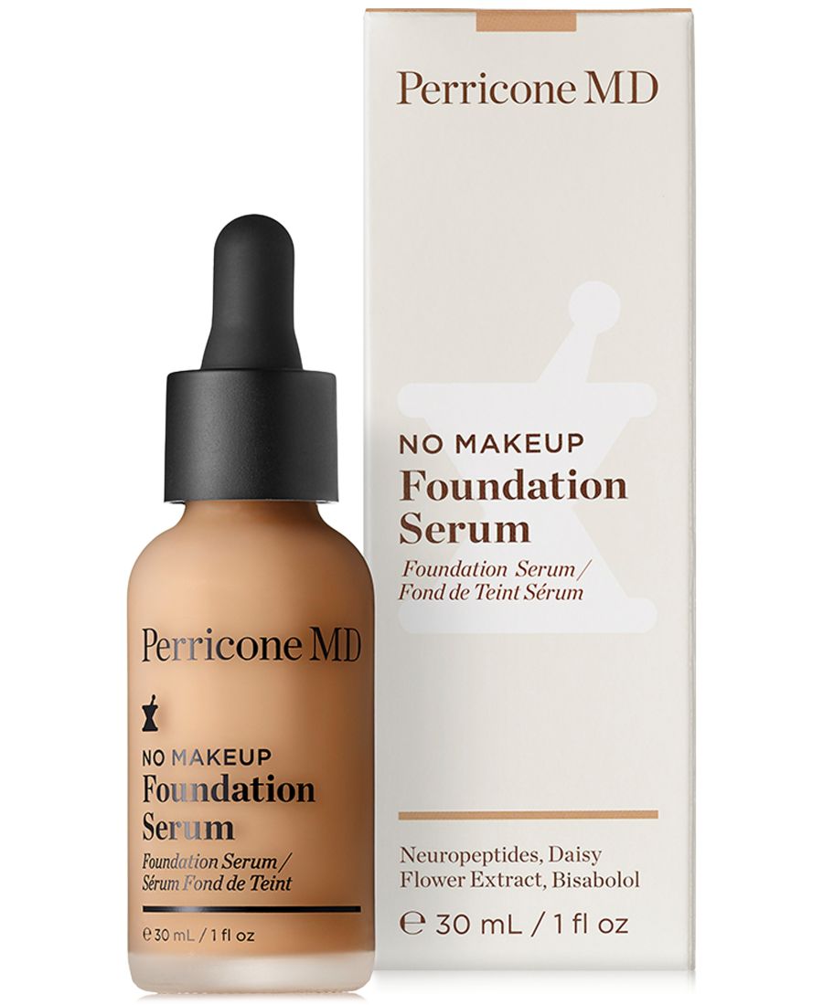 

Сыворотка-основа No Makeup Foundation Serum, 1 унция Perricone MD, цвет nude