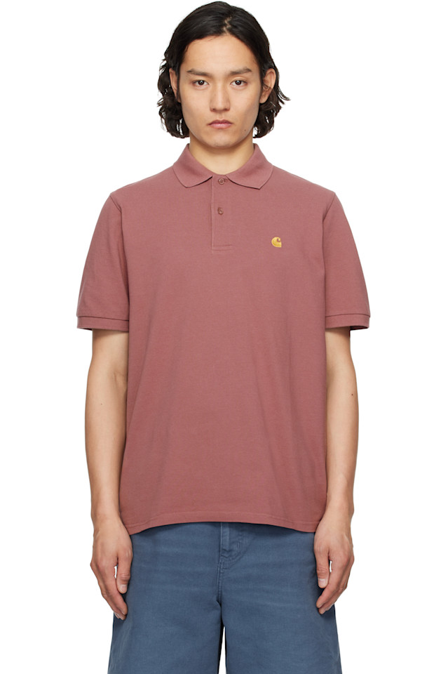 

Поло Chase pique Carhartt Work In Progress, мультиколор