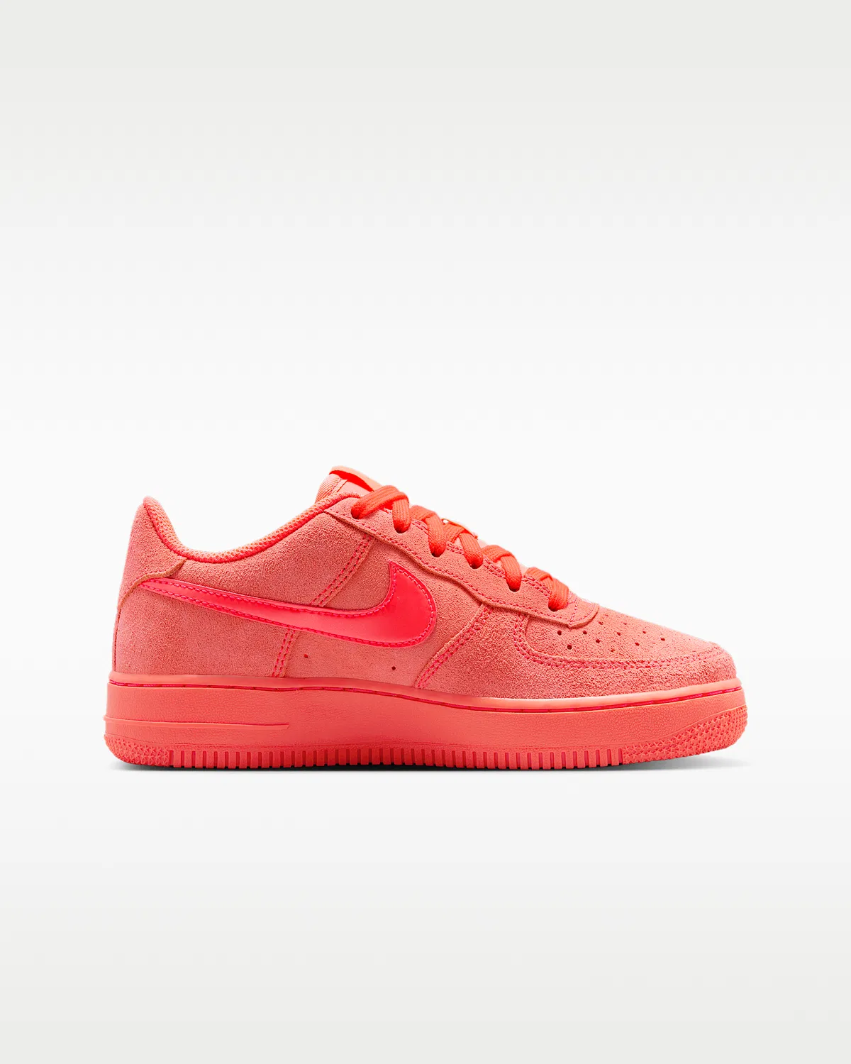 Кроссовки Nike Air Force 1 Suede для детей, Hot Lava/Hot Lava/Hot Lava — фото 3