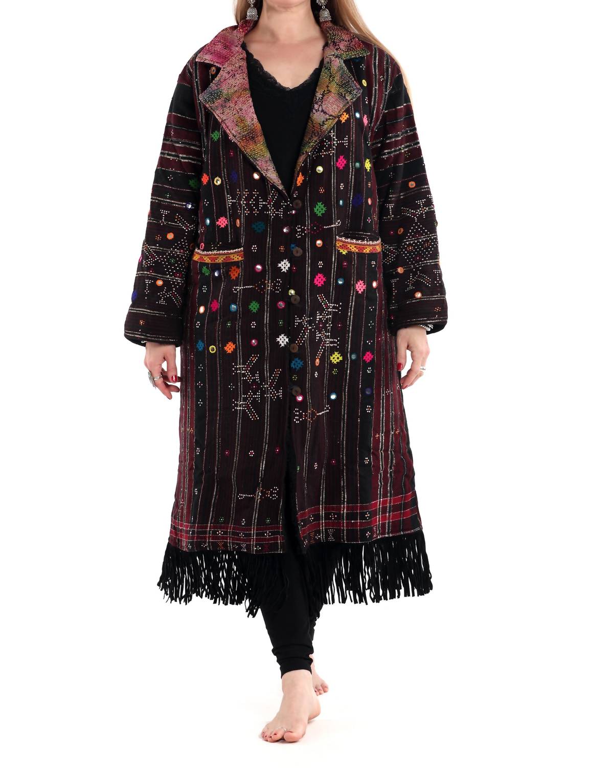 

Бордовое пальто из мериносовой шерсти StandAwt