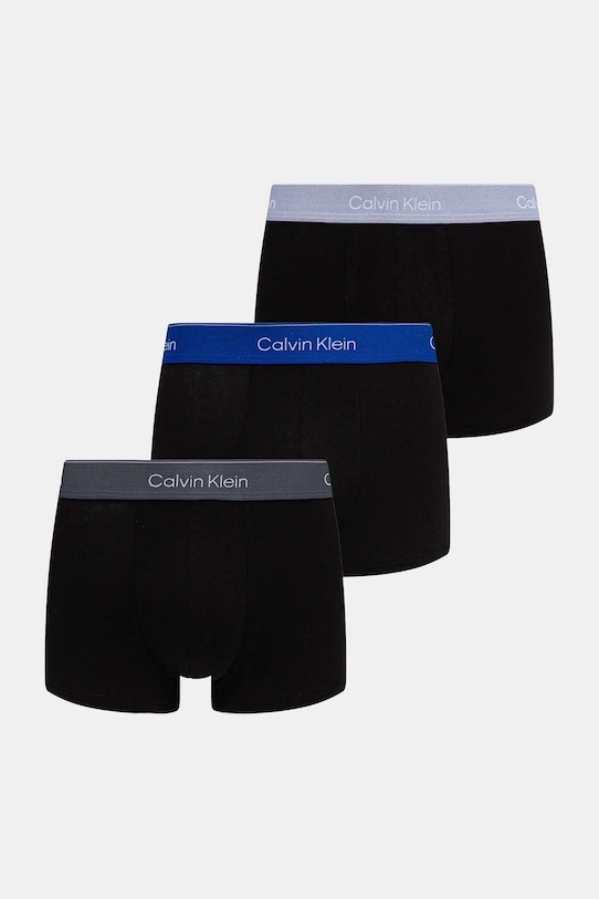 

3 пары хлопковых боксеров Calvin Klein Underwear, черный