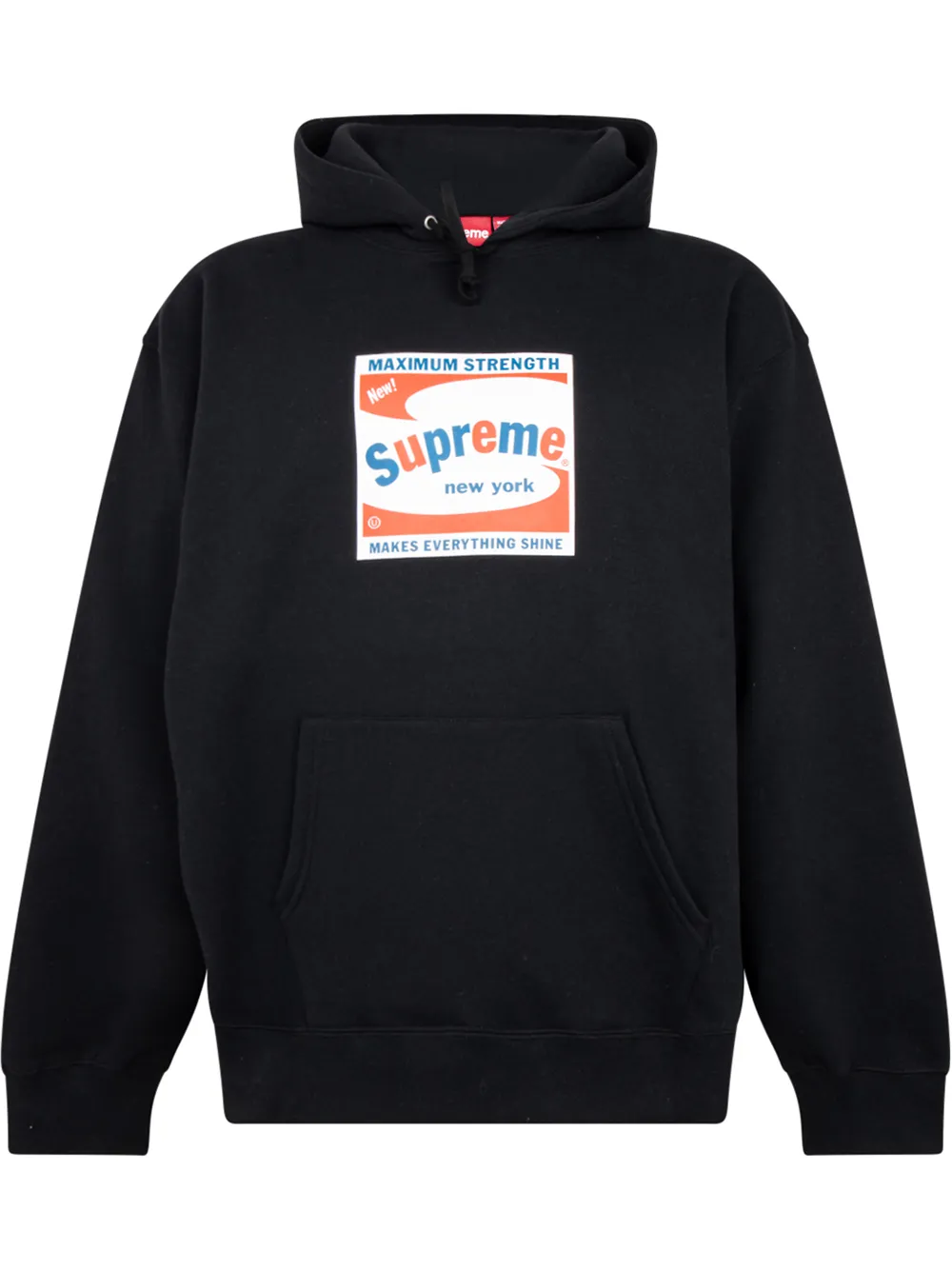 

Худи Shine с логотипом Supreme, черный
