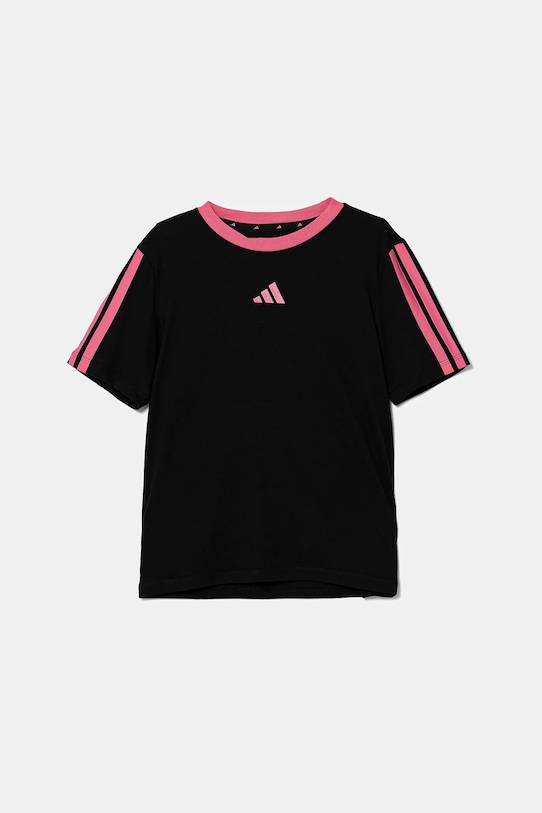 

Детская хлопковая футболка Adidas, черный
