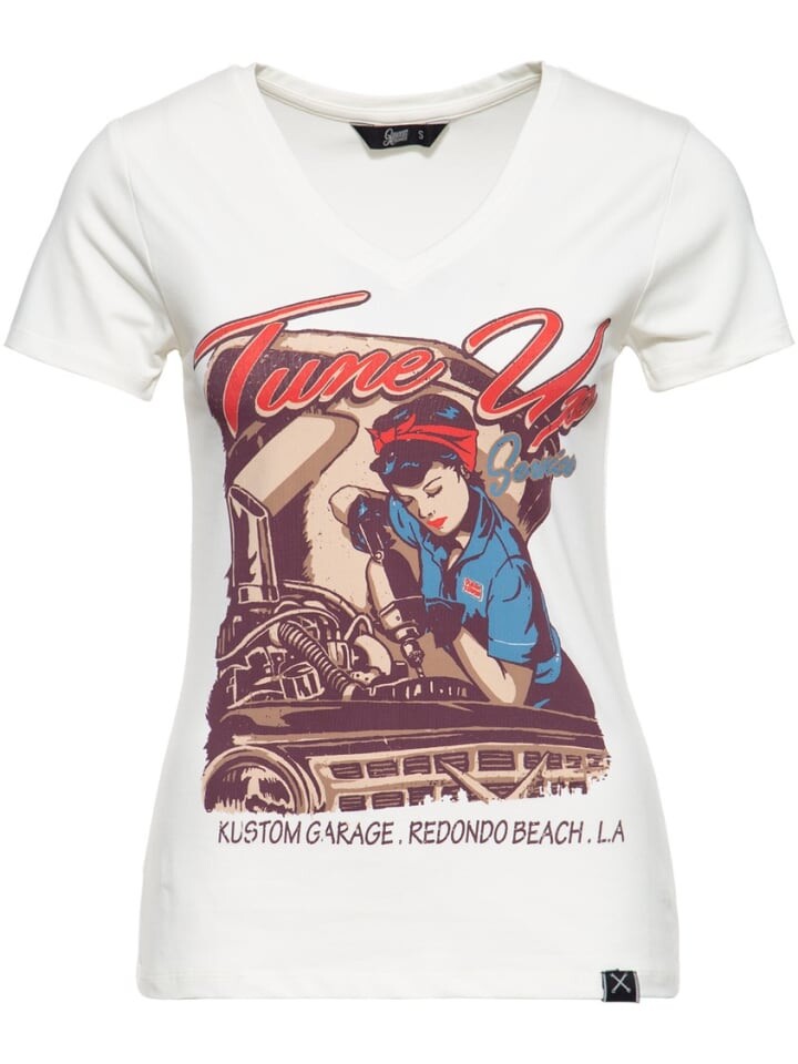 

Футболка Queen Kerosin Shirt, белый