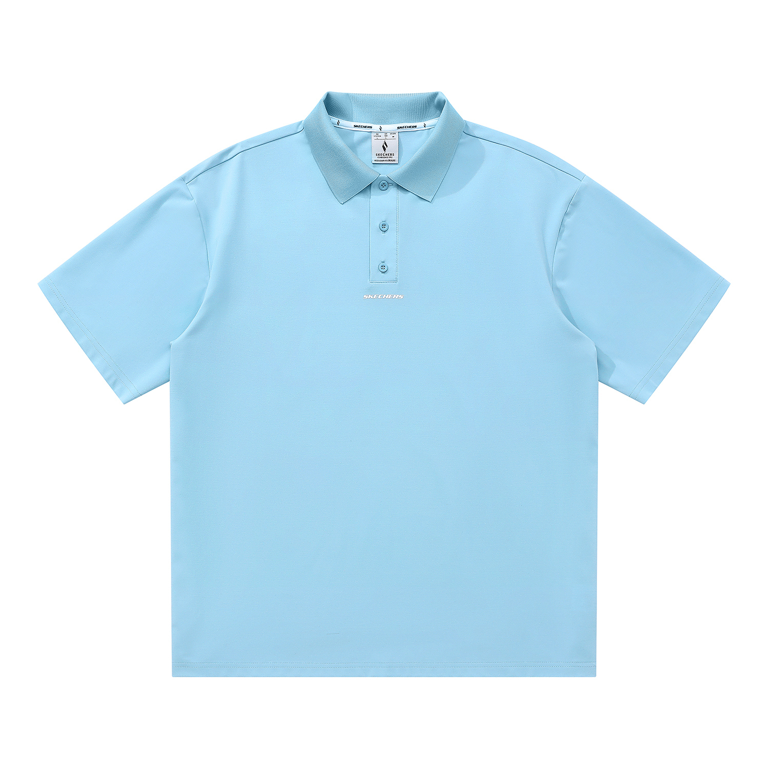 

Skechers Yazhuan Series Polo Shirt Unisex Gray Blue