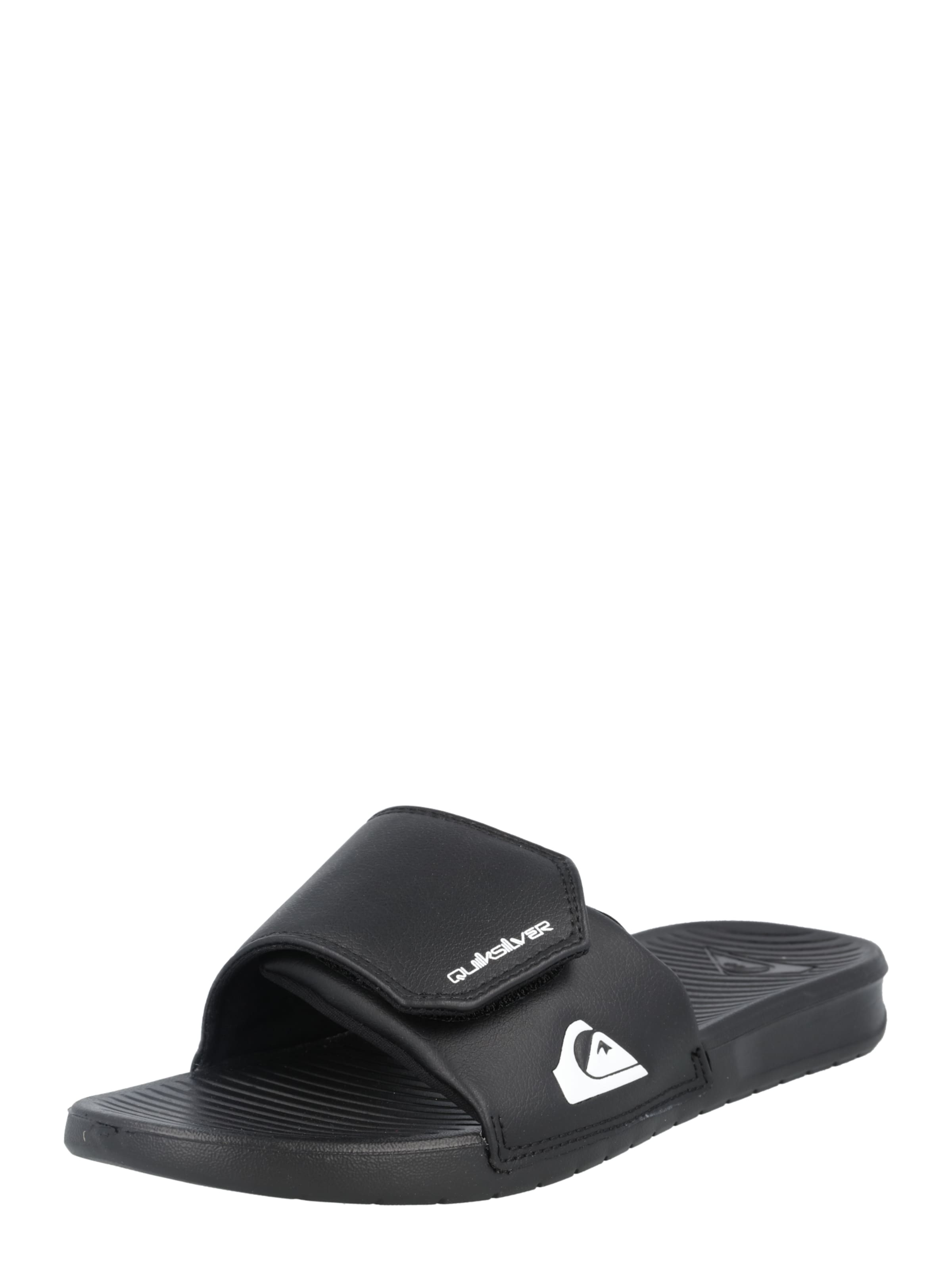 QUIKSILVER Мюли 'Bright Coast' в черном цвете