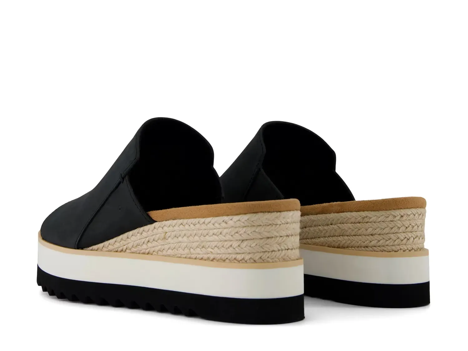 Эспадрильи Diana на клиновидной подошве - женские Toms, Black — фото 3