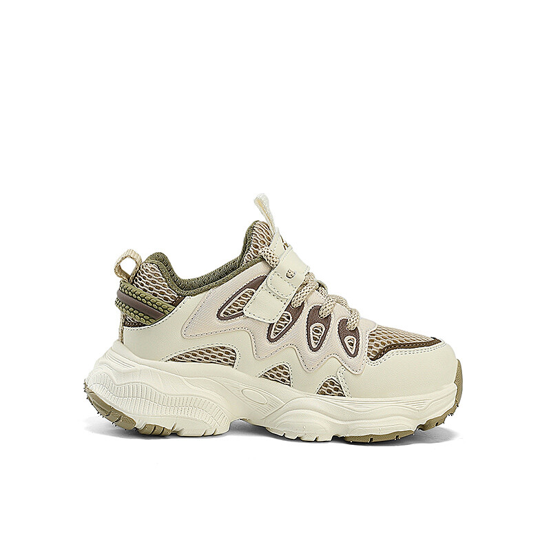 Кроссовки Jeep Kids Lifestyle Shoes Kids Low-top Khaki, бежевый — фото 2