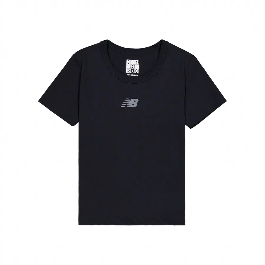 

Футболка 9 BOX унисекс черная New Balance, черный