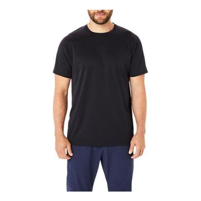 

Футболка ASICS ACTIBREEZE Panel Jacquard Short Sleeved Top Asia Sizing 'Performance Black', черный
