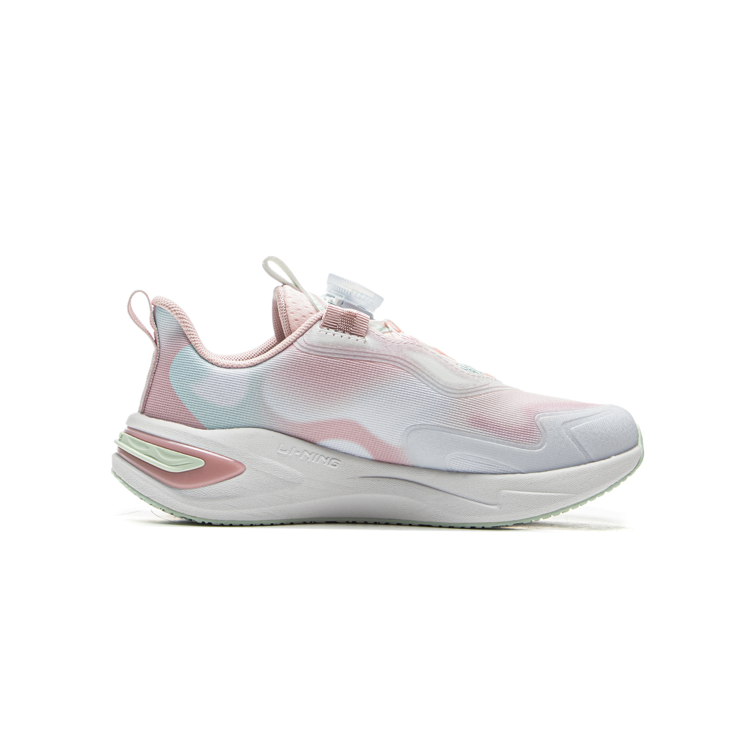 LINING YOUNG Sports Life Collection Leap Kids Lifestyle Shoes Standard White/Lotus Red Purple Kids' — фото 3