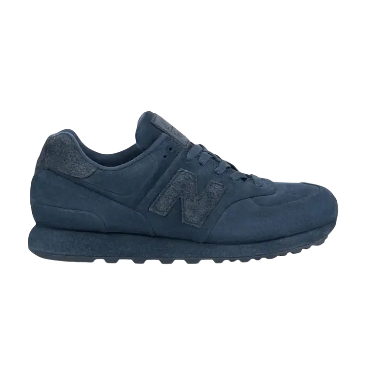 Кроссовки Stone Island x New Balance 574 Ghost, синий
