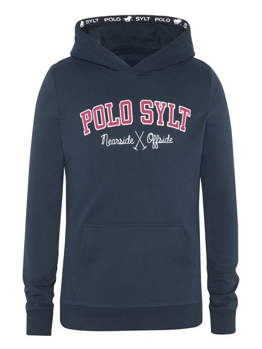 

Пуловер с капюшоном Polo Sylt, синий