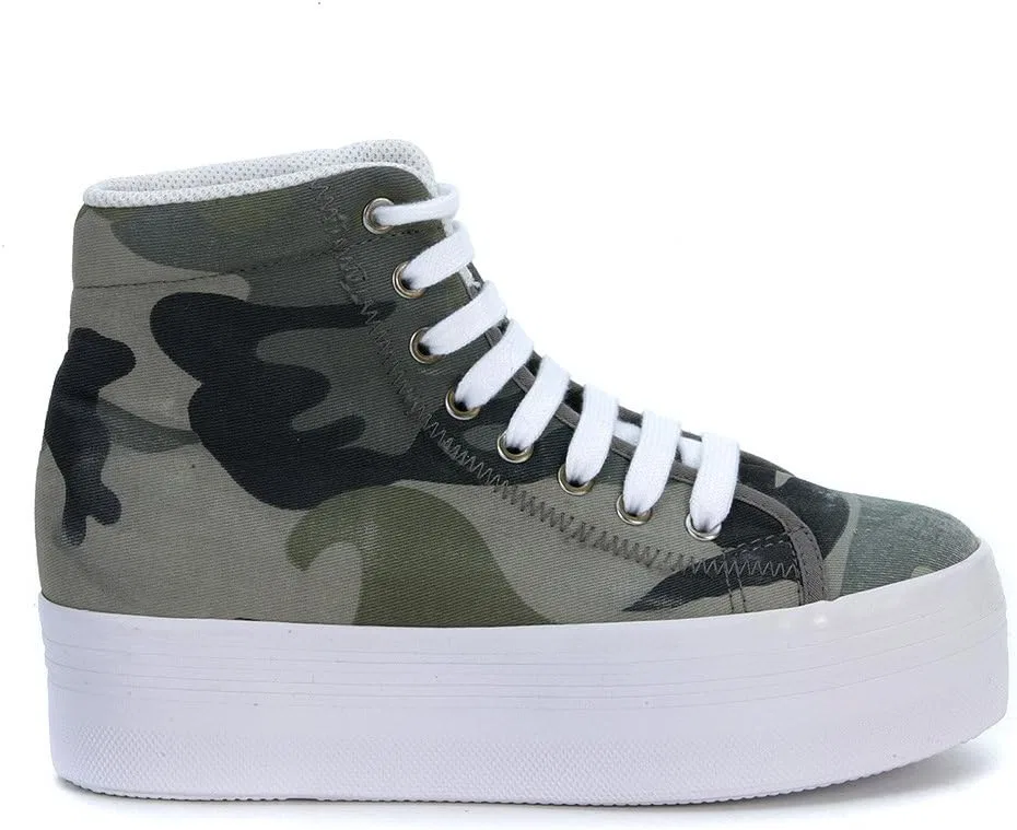 Кроссовки Jeffrey Campbell JC Play High с камуфляжным рисунком, Camouflage