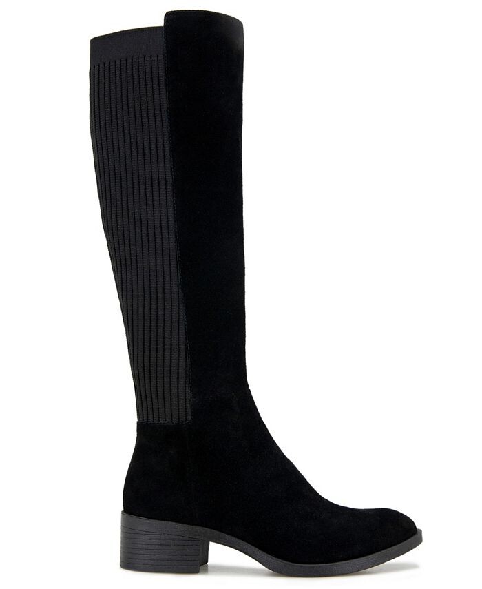 Женские ботинки для верховой езды Levon с высоким голенищем Kenneth Cole New York, цвет Black Suede — фото 2