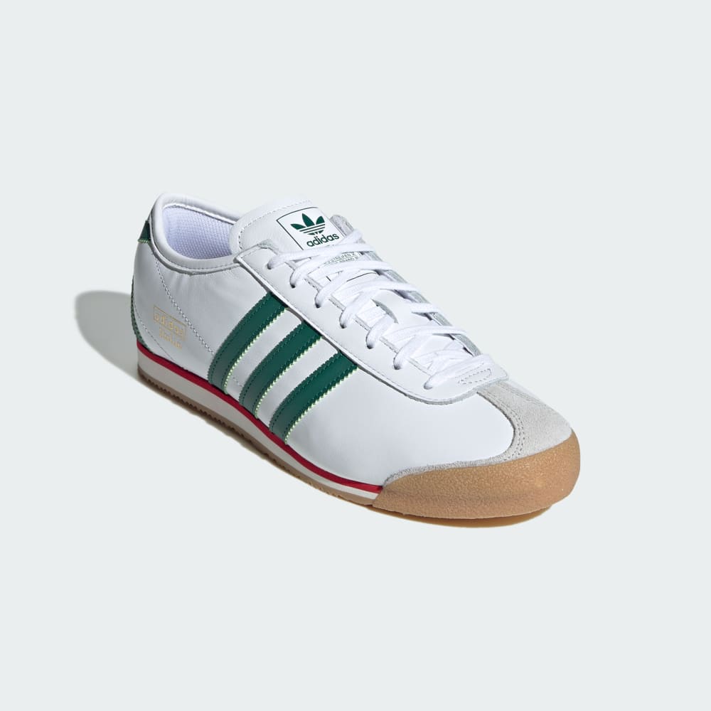 Кроссовки Adidas Italia 70s Shoes, цвет Cloud White/Collegiate Green/Gum — фото 4