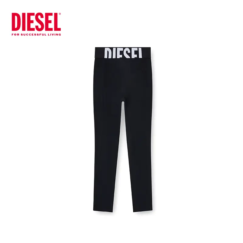 Леггинсы Micol D Pop DIESEL, черный — фото 4