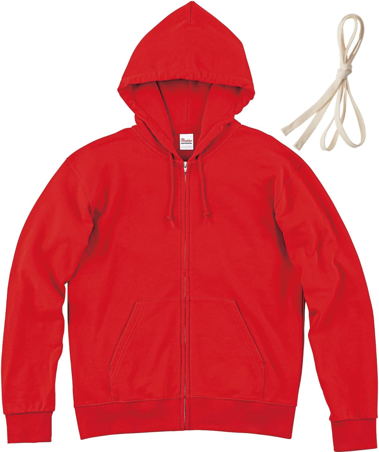 

Мужская толстовка Printstar 00189-NNZ, 273 г, на флисовой подкладке, стандартный капюшон с застежкой-молнией, красный