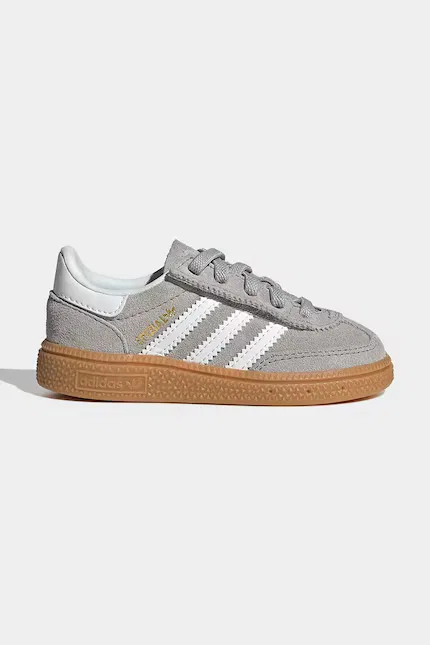 Кроссовки замшевые Handball Spezial Adidas Originals, серый