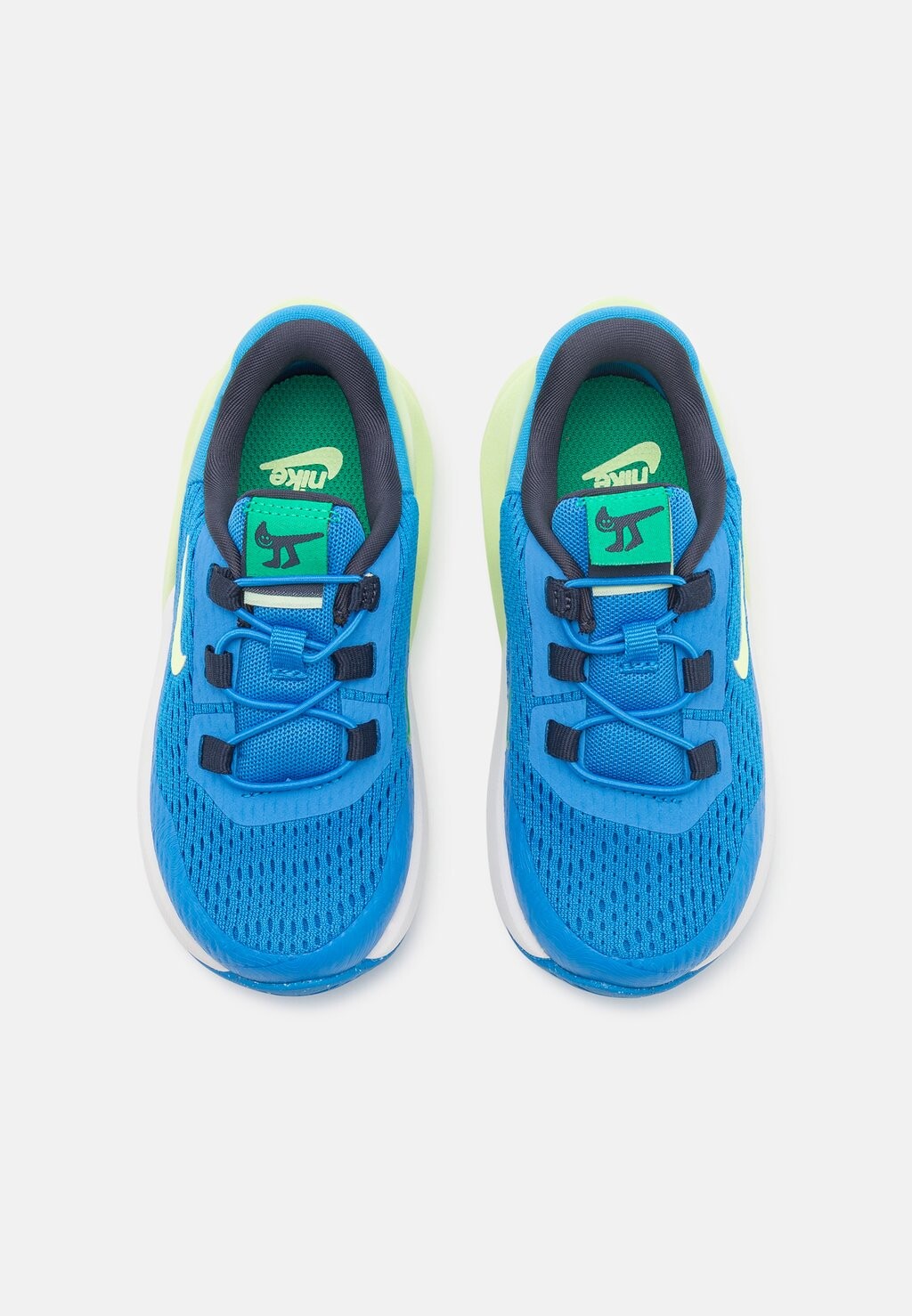 Низкие кроссовки AIR MAX 270 GO UNISEX Nike Sportswear, цвет light photo blue/barely volt/summit white/stadium green — фото 4