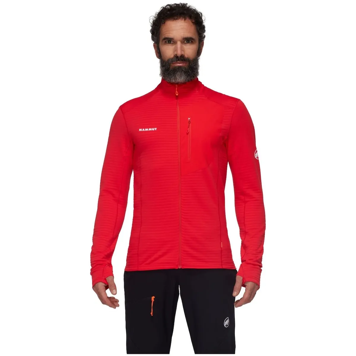 

Мужская горная флисовая куртка TAISS LIGHT Mammut, красный