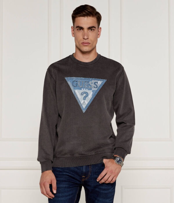 

Свитер Regular fit Guess Jeans, черный
