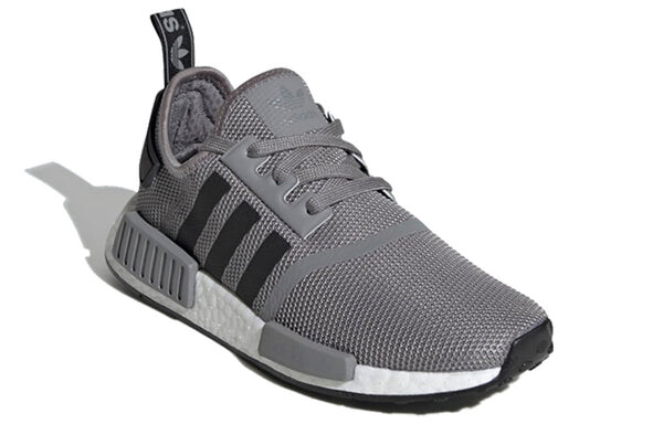 Кроссовки оригиналы nmd_r1 j Adidas, серый — фото 3