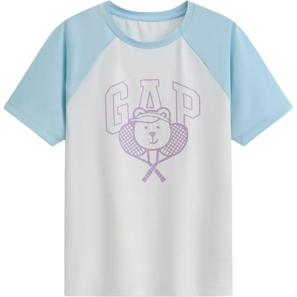 Футболка хлопковая GAP Light Pink — фото 4