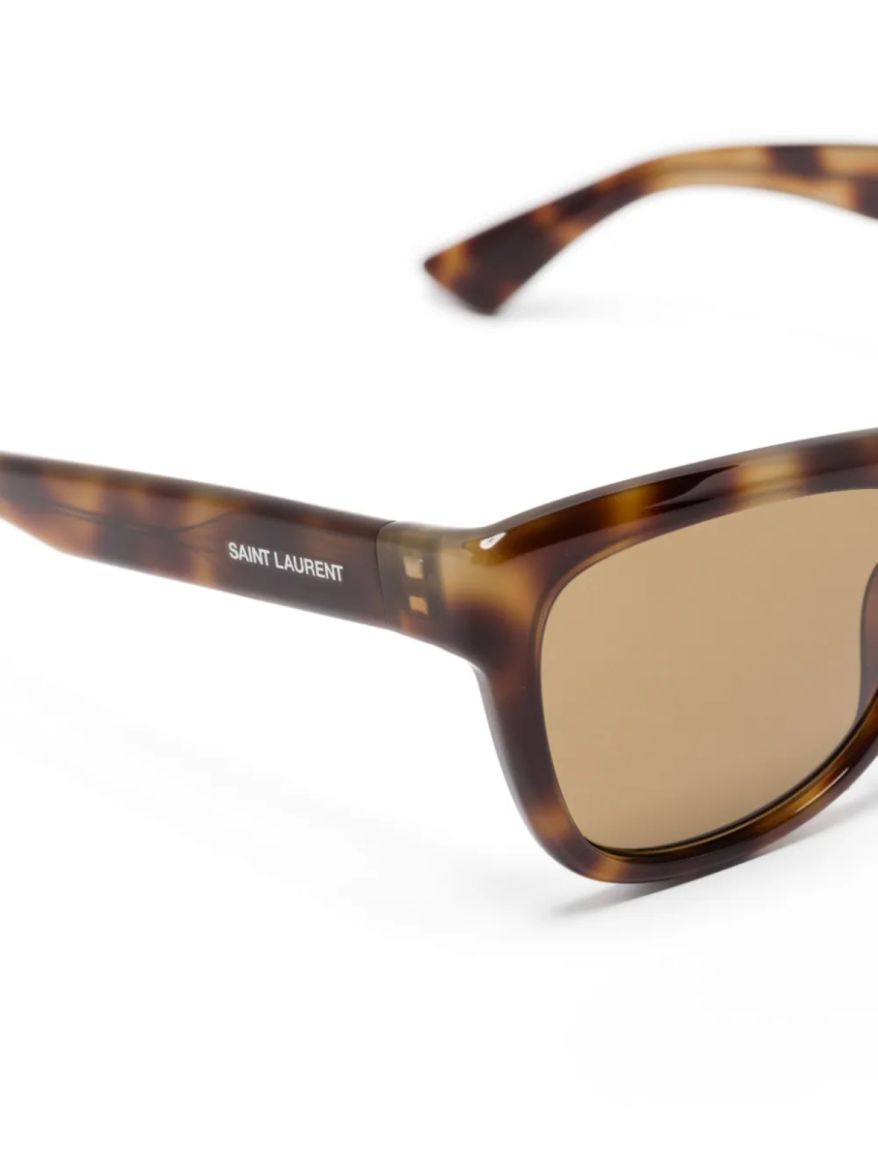 Солнцезащитные очки SL 816 Saint Laurent Eyewear, коричневый — фото 3