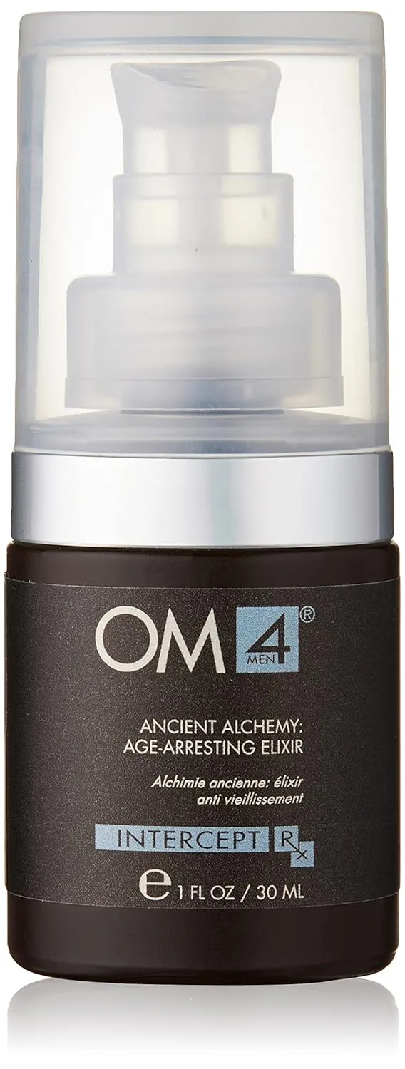 Сыворотка Organic Male — Эликсир OM4 Intercept: Ancient Alchemy Age-Arresting Elixir Serum - с гиалуроновой