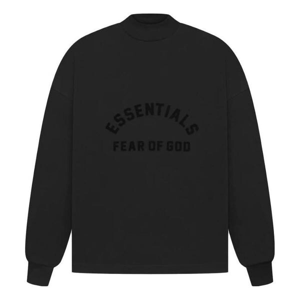 

Футболка ss23 ls core s tee 'jet black' Fear Of God Essentials, черный