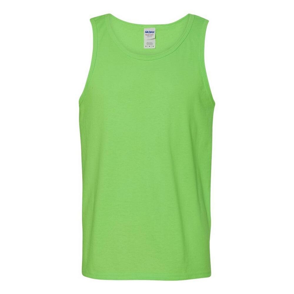 

Майка Gildan из плотного хлопка, цвет Neon Green