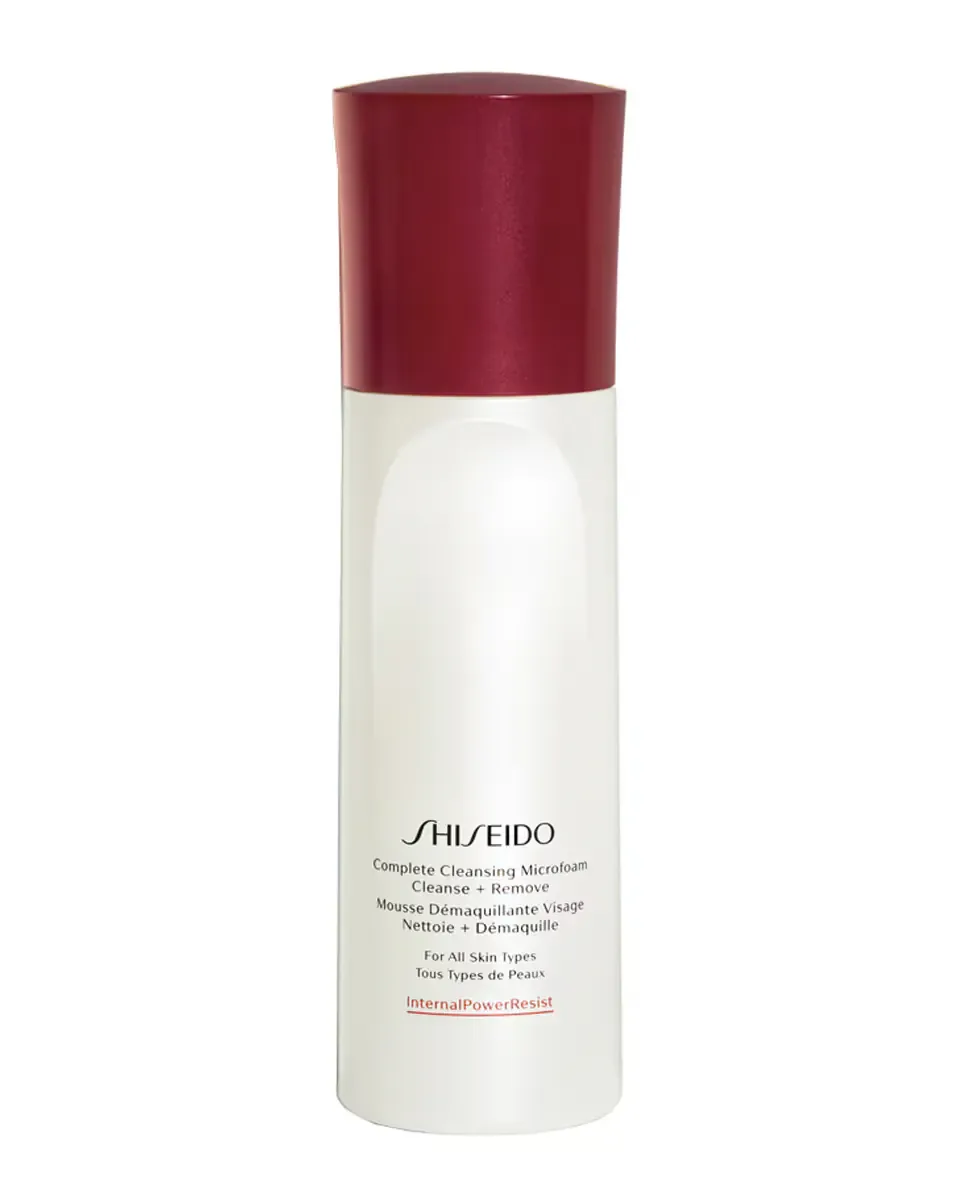 Гель для умывания Shiseido — Очищающая пенка Complete Cleansing Microfoam, 180 мл