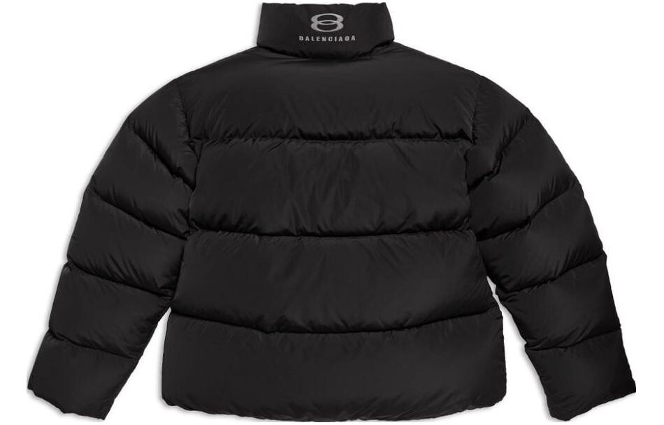 Куртка Balenciaga Logo Embroidered, черный — фото 2