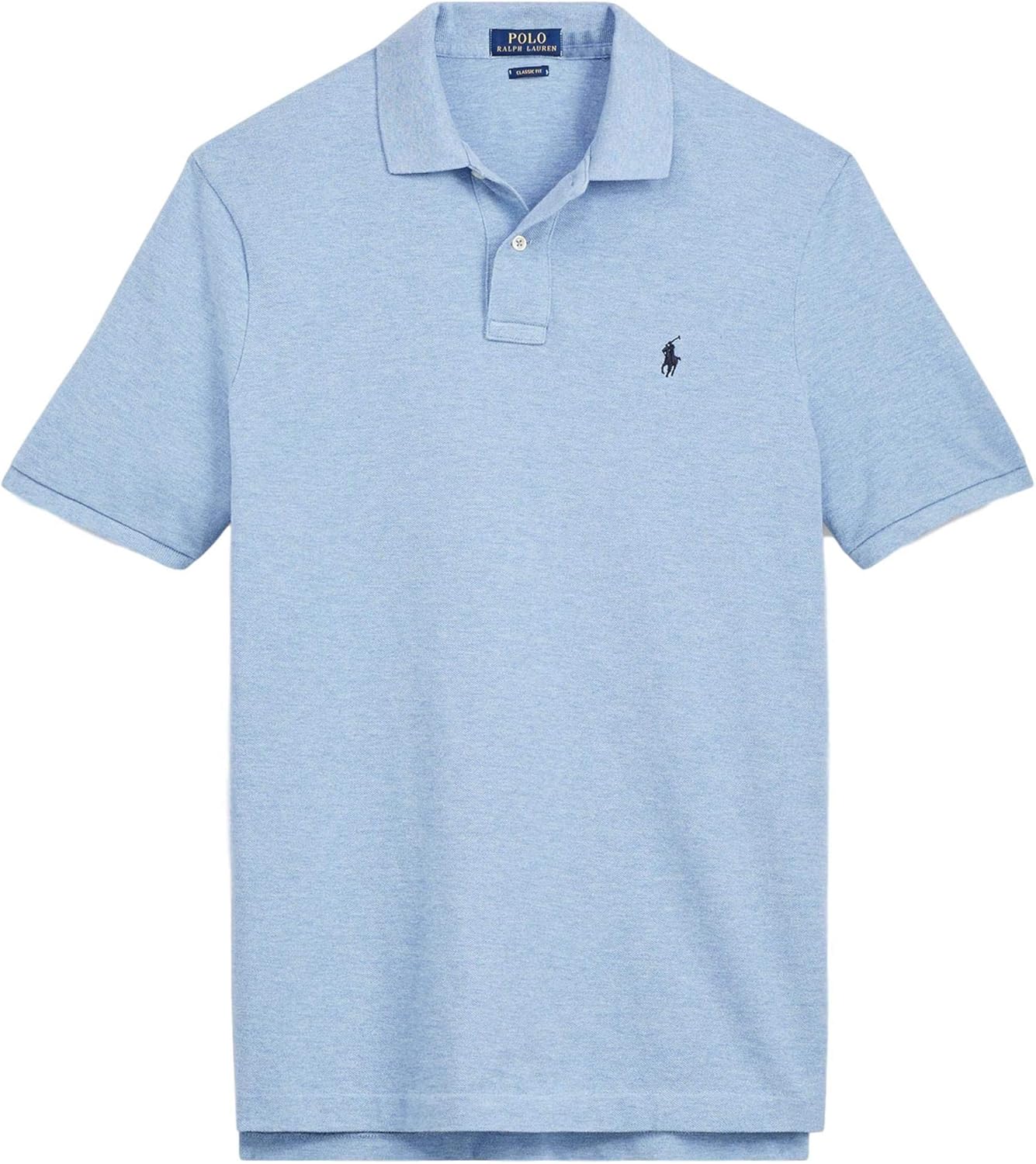 

POLO RALPH LAUREN Мужская новая классическая поло, (Summer 2020) Jamaica Blue Heather, Синий, POLO RALPH LAUREN Мужская новая классическая поло, (Summer 2020) Jamaica Blue Heather