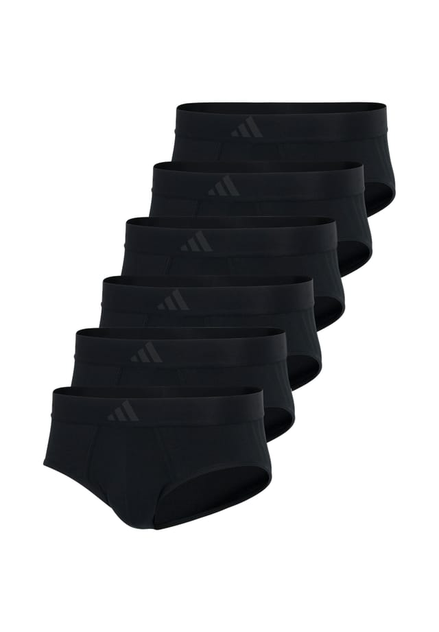 

Трусы / трусы упаковка из 6 шт. хлопок Active Flex 3 полоски Adidas, черный