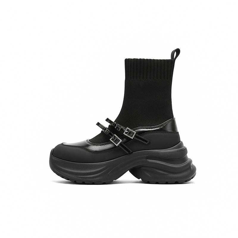 Ботильоны женские 7,5 см HARSON, Black