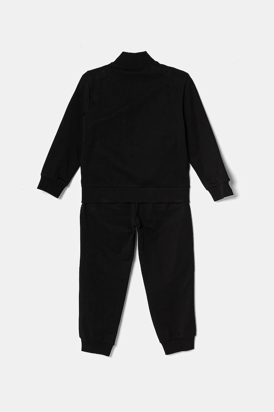 Детский хлопковый спортивный костюм Ea7 Emporio Armani, черный — фото 2