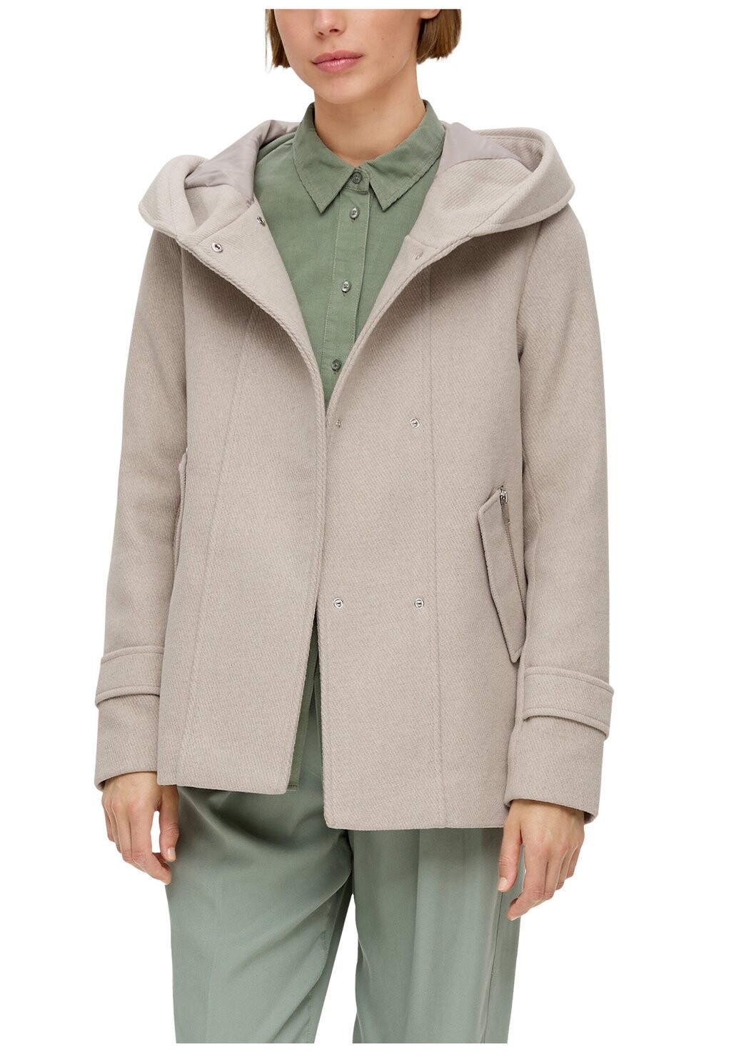 

Зимняя куртка s.Oliver, цвет Mottled Beige