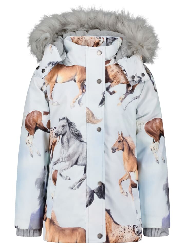 

Стеганая куртка Salt and Pepper Winterjacke AOP Horses, цвет multi