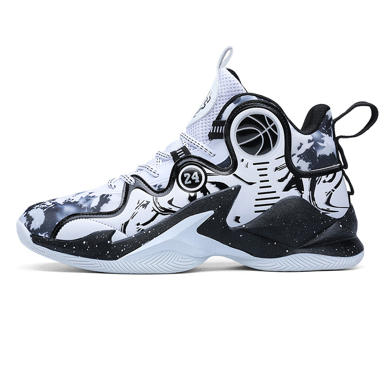 

Баскетбольные кроссовки Basketball Shoes Unisex High-Top Musnodo, белый/фиолетовый