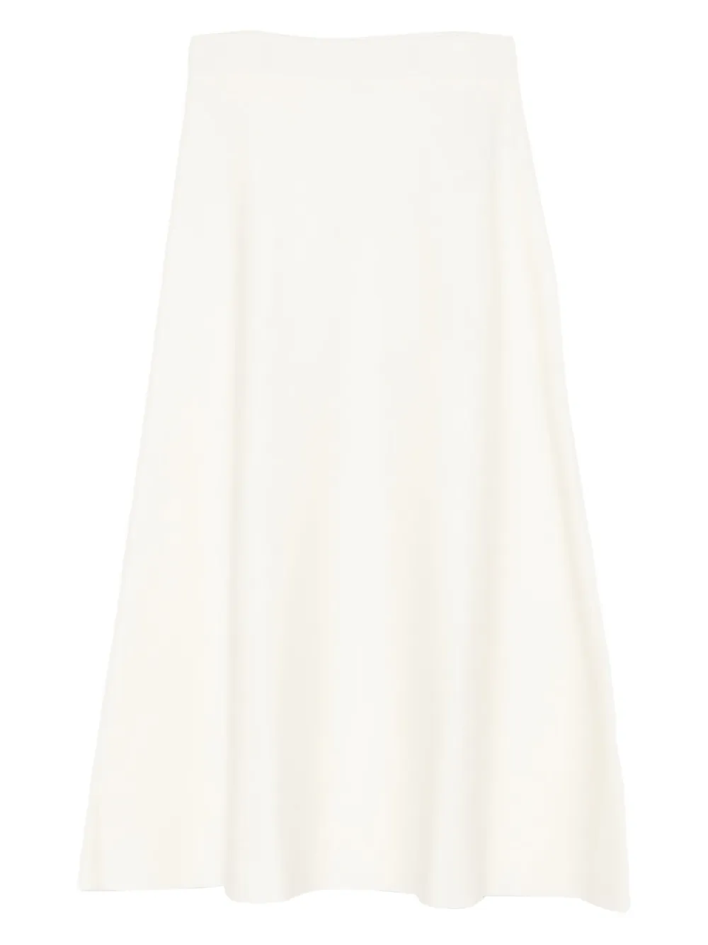 

Юбка миди А-силуэта P.A.R.O.S.H., белый