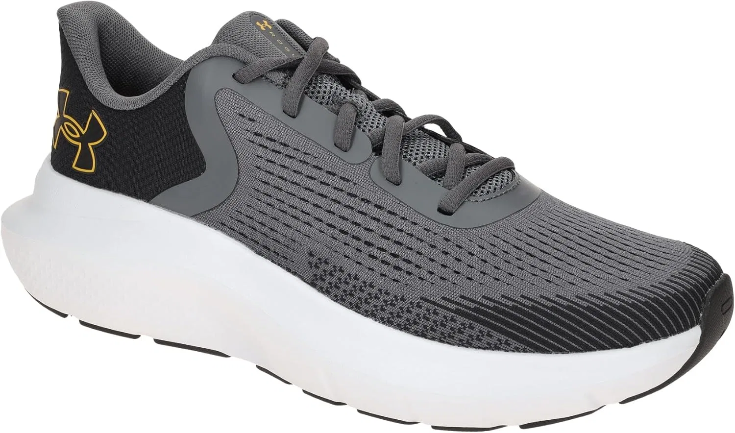 Мужские кроссовки Under Armour Charged Rogue 5 Runners, 025 Castlerock Black Campus Gold