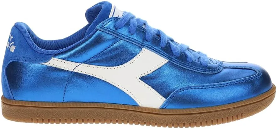 Мужские кроссовки Diadora с металлическими шнурками - повседневные - синие, синий