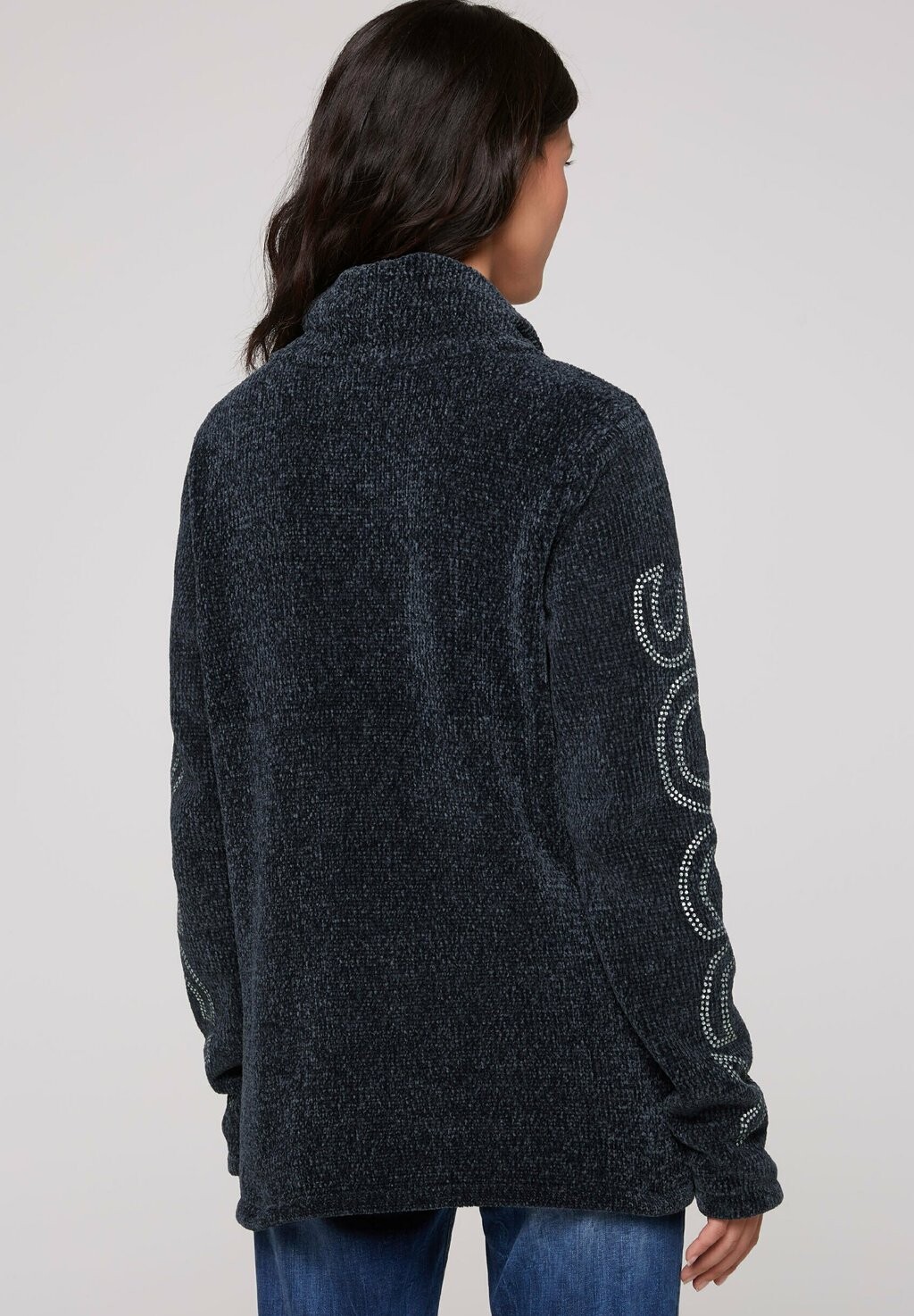 

Джемпер MIT LOGO PRINTS Soccx, темно-синий