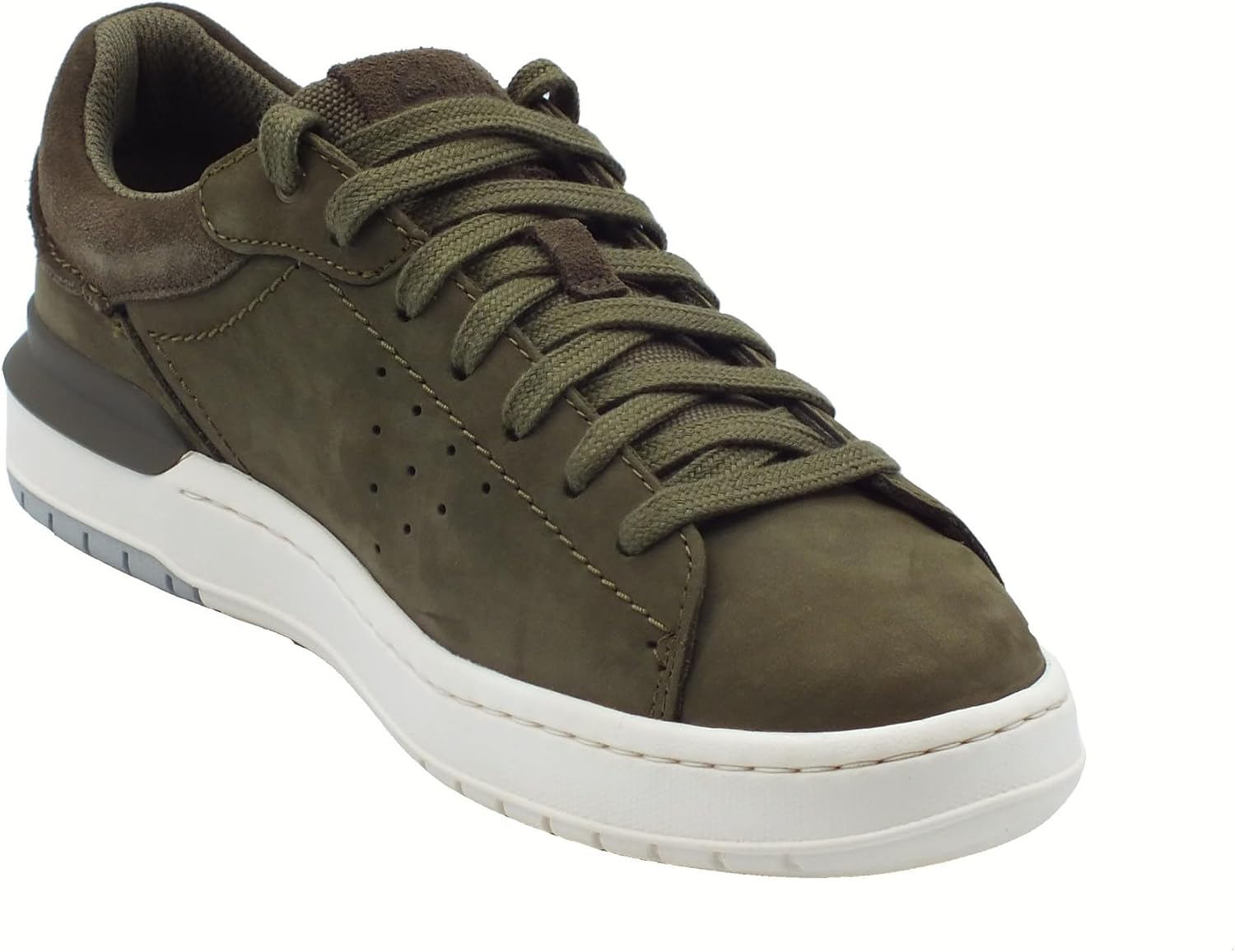 Мужские кроссовки Clarks Courtlite2 Run, оливковый — фото 2