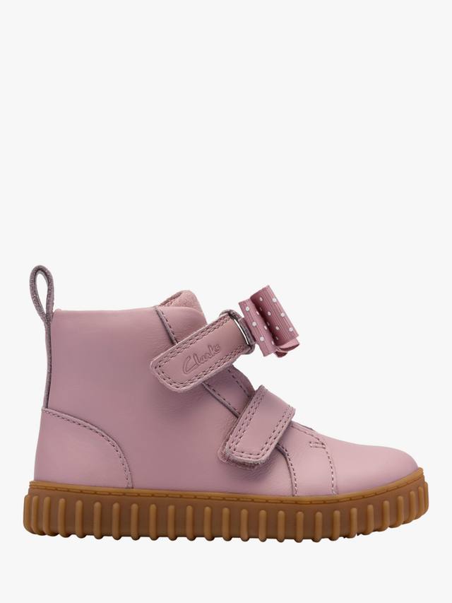 

Детские замшевые туфли Kids' Cove Sky T Clarks, Dusty Pink