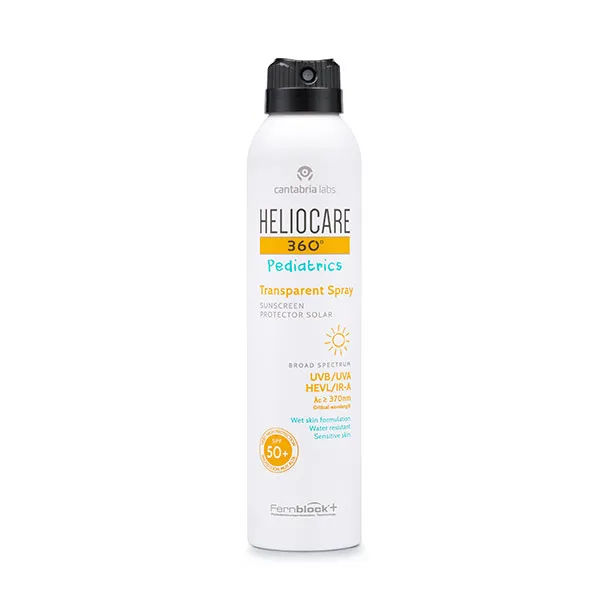 

Спрей для защиты детей 360º Pediatrics Transparent Spray Spf50 Heliocare, 200 ml
