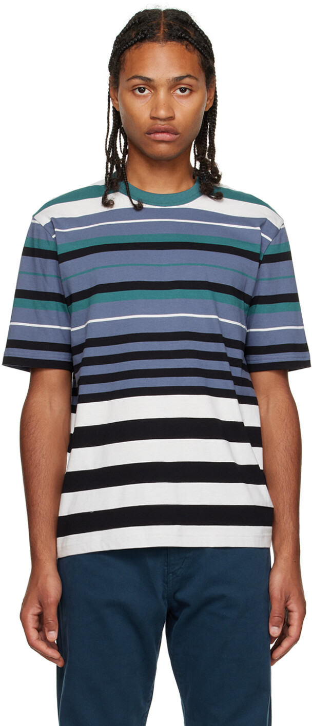 

Футболка с синей полоской PS by Paul Smith